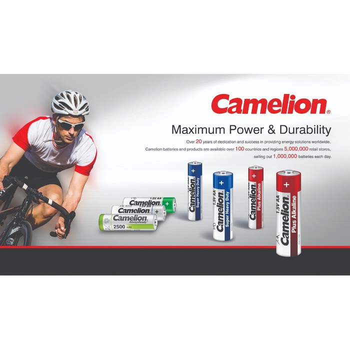 Baterai AA Camelion Plus Alkaline LR6 Value Pack 10pcs