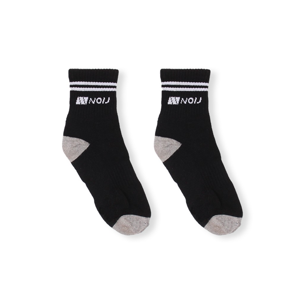 

NOIJ Ankle Sock - Black Stripe