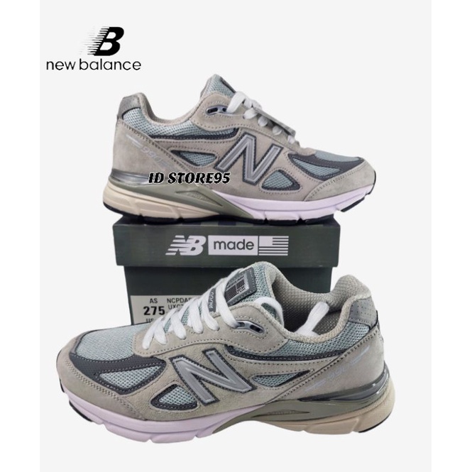 NEW BALANCE M990 GREY USA/SEPATU NB/SEPATU SNEAKER PRIA