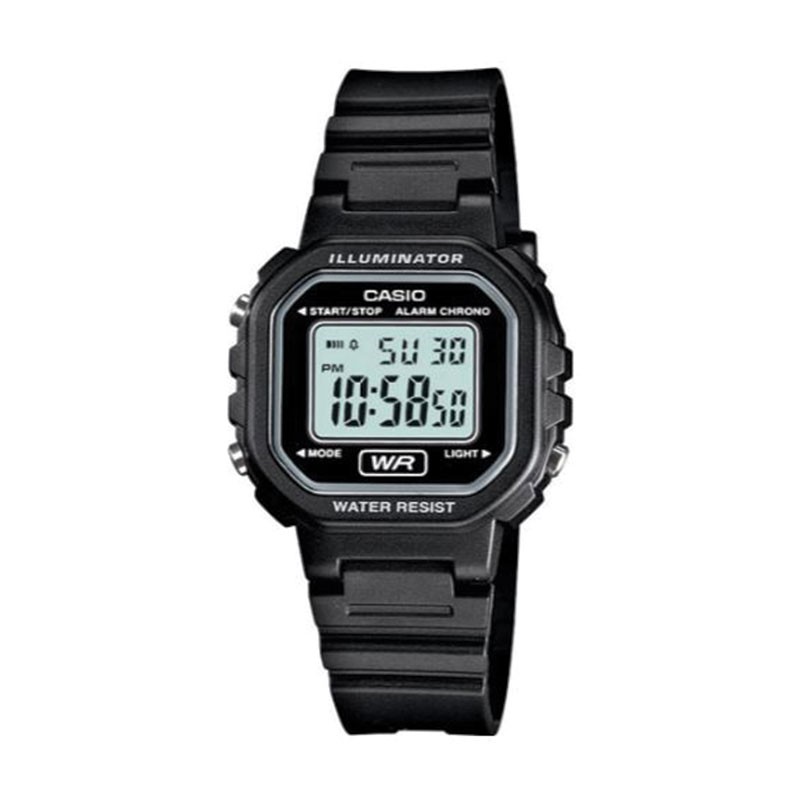 CASIO Original LA-20WH Series : Jam Tangan Remaja Digital Karet-LA-20WH-1A