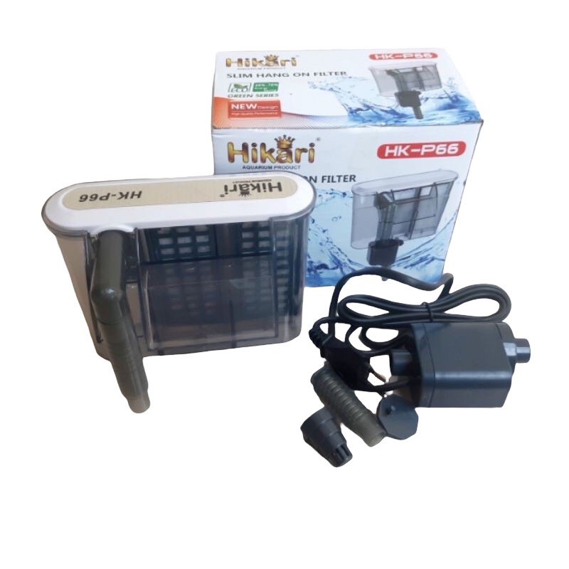 Filter gantung aquarium aquascape HK-P66 - Mesin filter aquarium