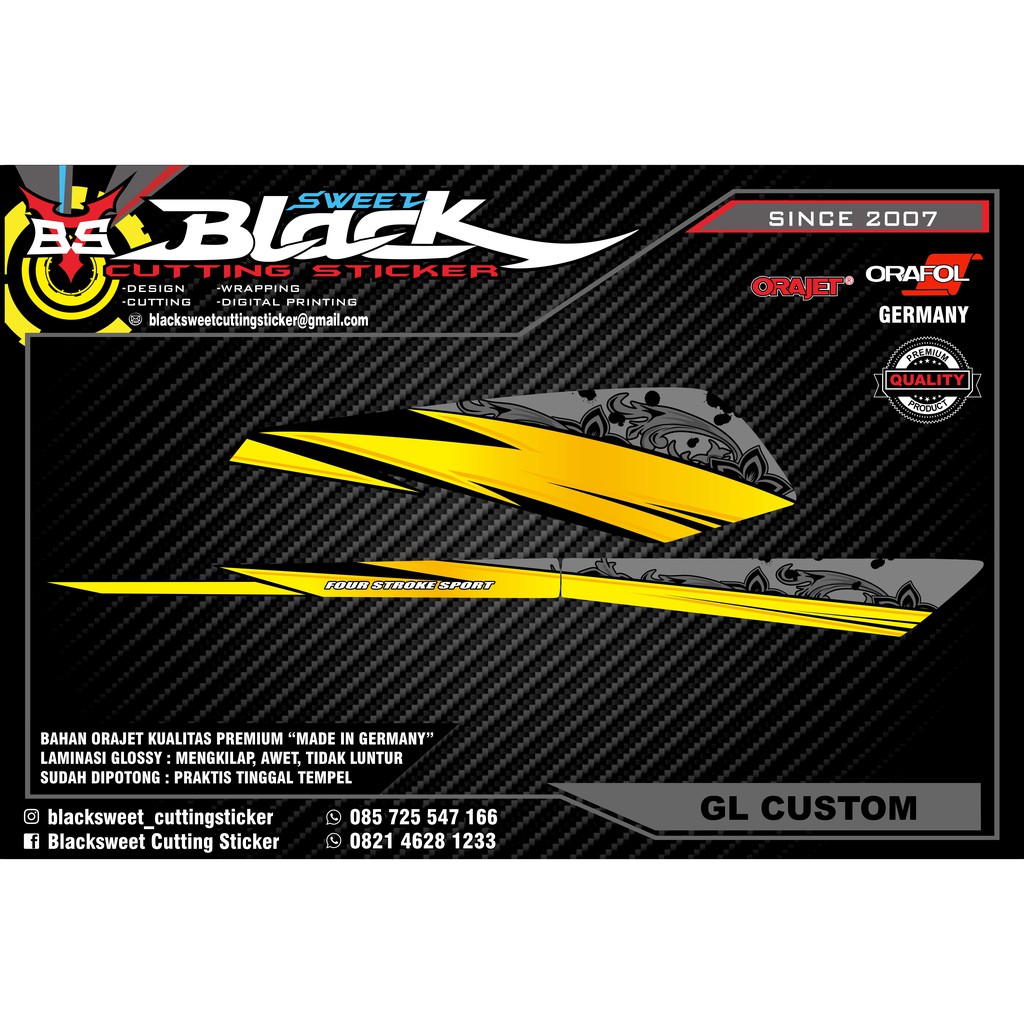 STRIPING VARIASI GL GRAFIS BATIK