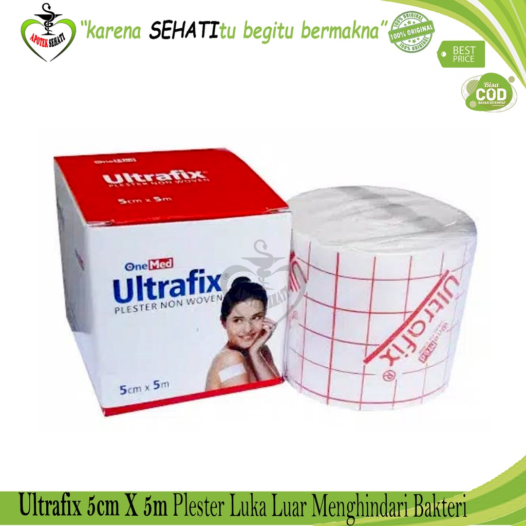 Ultrafix Plester Luka Onemed Perban Penutup Luka Non Woven