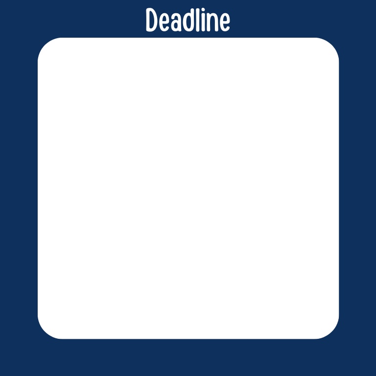 AESTHETIC MEMO PAD | MEMO MINI | MEMO LUCU-Dark Blue