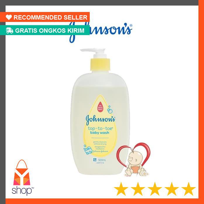 PROMO CUCI GUDANG  Johnson Baby Wash Top To Toe 500ml / 500 ml / 500-ml