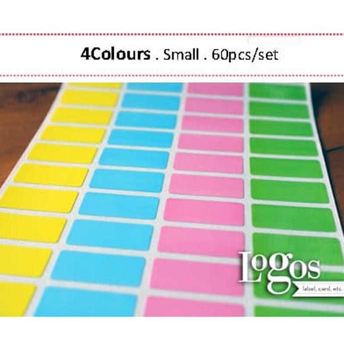 

Sale Colourful Sticker Small Label Nama Waterproof. Stiker Warna Warni Oke Ayo Beli