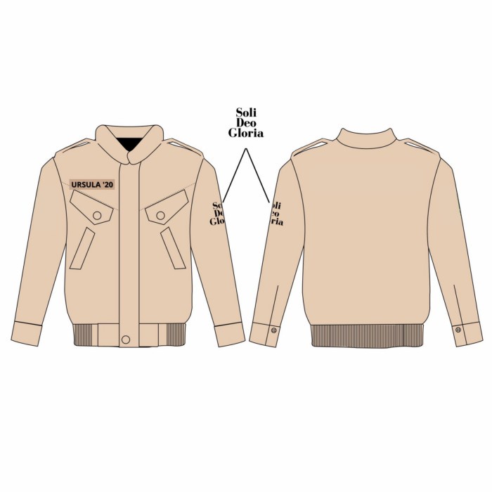 Jaket Angkatan - M Murah