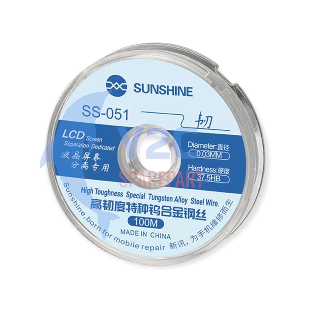 KAWAT PEMISAH LCD  SUNSHINE SS-051 0.03MM / TASKRIN / TC / SEPARATOR / ALAT SERVIS HP