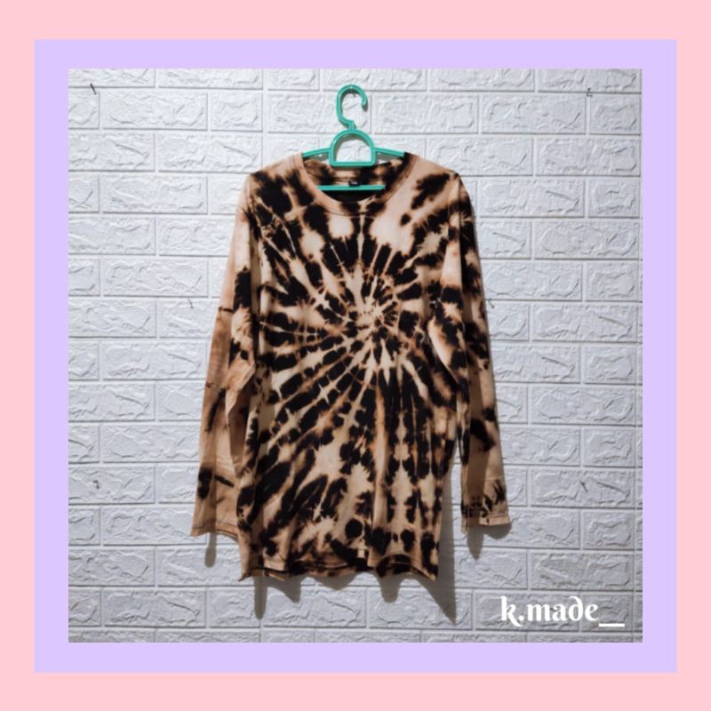 

k.made__ [TIEDYE BLEACHING SPIRAL]