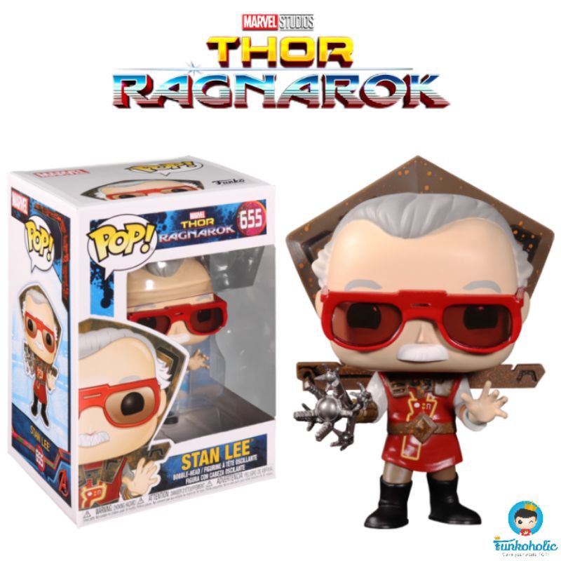 Funko POP Marvel Thor Ragnarok - Stan Lee in Ragnarok Outfit #655