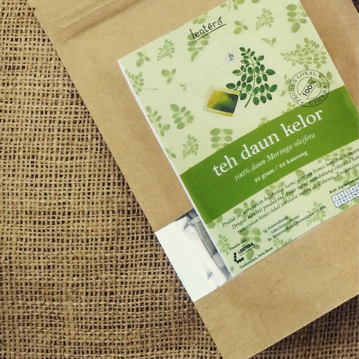 

B06 Teh Kelor Celup 'Lentera' (25 Kantong) | Lentera Moringa Tea | Organik Gg054S