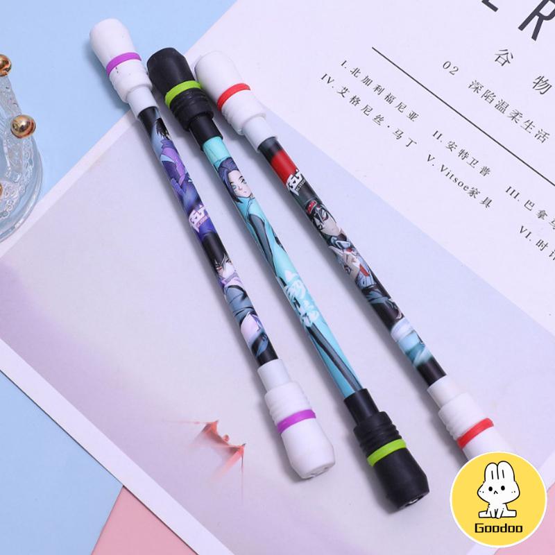 Spinning Pen Pulpen Dekompresi Murah Rotating Gaming Pen Oily Pen Balance Pen Fleksibel Untuk Pemula Berputar -Doo