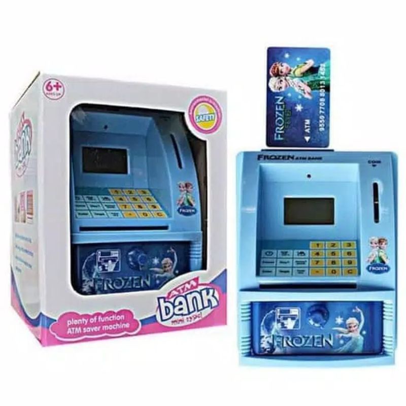 MONEY SAFE BOX LOL BRANKAS ATM MINI CELENGAN ANAK TERBARU MAINAN ATM SIDIK JARI