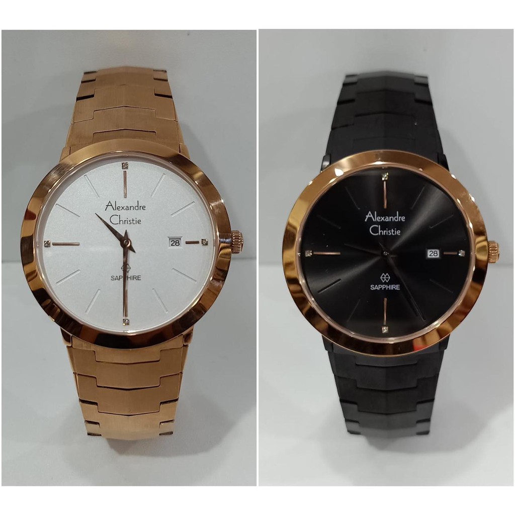 Jam Pria ALEXANDRE CHRISTIE AC8568 AC 8568 Original Garansi Resmi ALEXANDER CHRISTIE Free Baterai