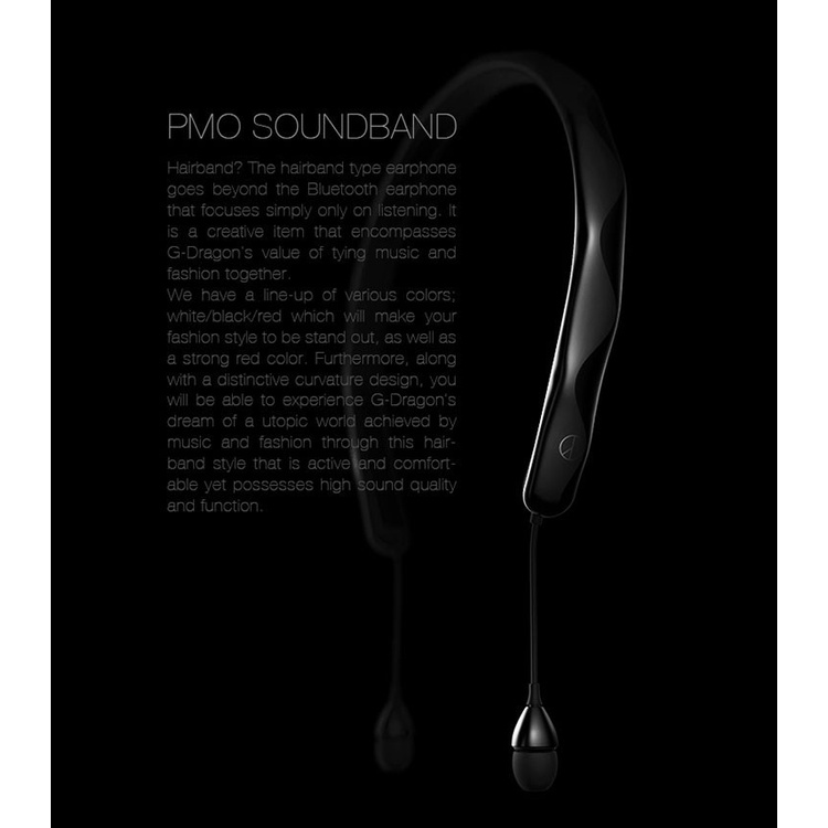 PEACEMINUSONE PMO SOUNDBAND Bluetooth Headset HiFi With APTX Audio