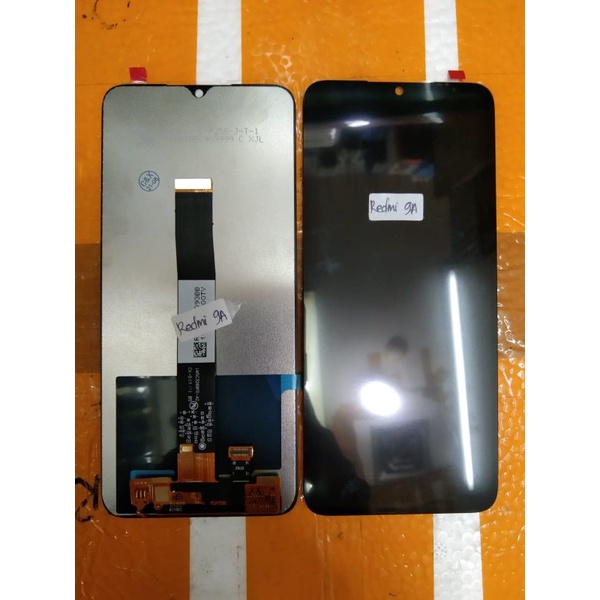 LCD XIAOMI REDMI 9A / REDMI 9C COMPLITE LCD TOUCHSCREEN FULLSET HITAM ORIGINAL