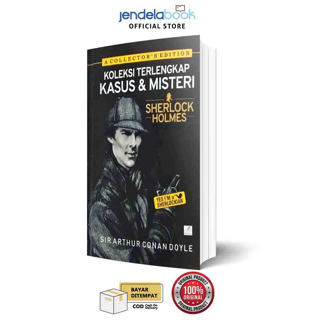 Novel Fantasy Koleksi Terlengkap Kasus & Misteri Sherlock Holmes By Sir Arthur Conan Doyle