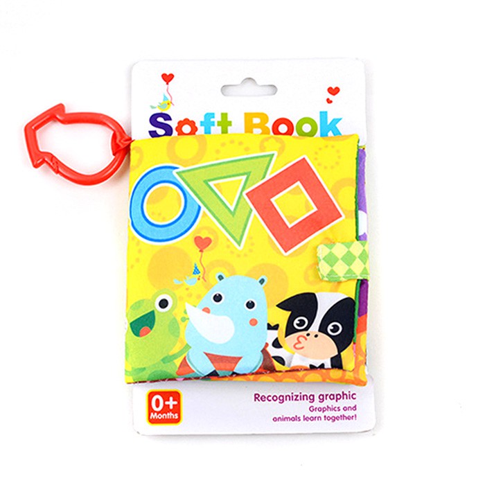 Soft Book Shape - Mainan Buku Bayi