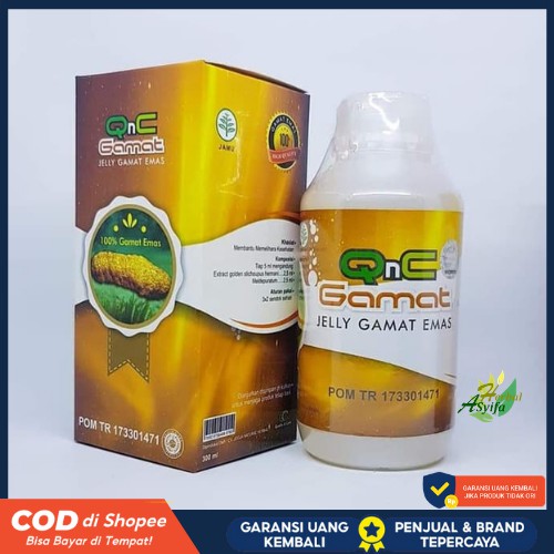 Qnc Jelly Gamat Obat Herbal Teripang Emas Asli 100 Original Jelly Gamat Qnc Gamat Indonesia