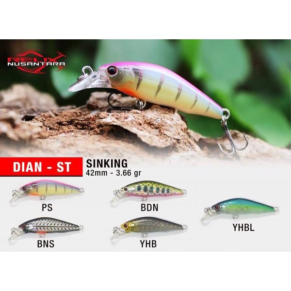 Lure RELIX NUSANTARA DIAN - ST (4.2cm / 3.66gram) SINKING