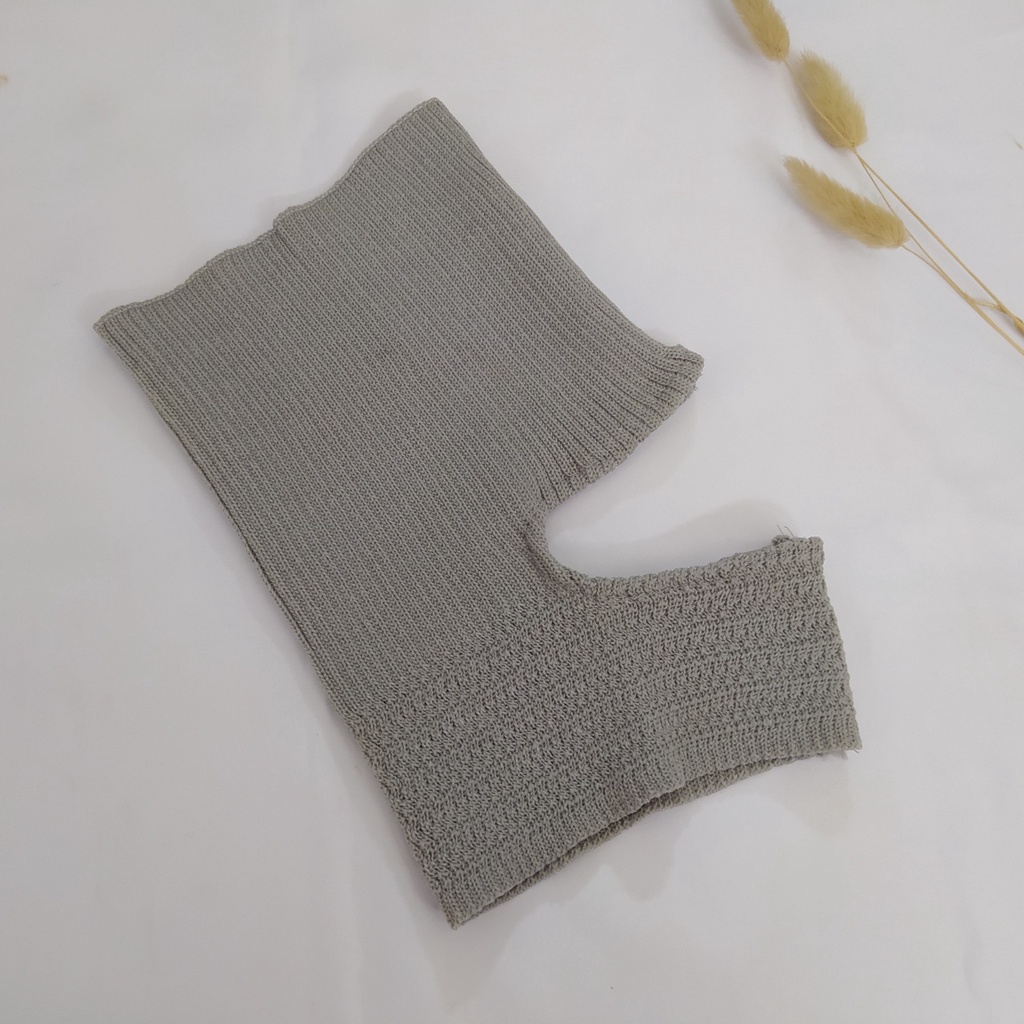 Ciput Rajut Anbud Anti budeg-Silver