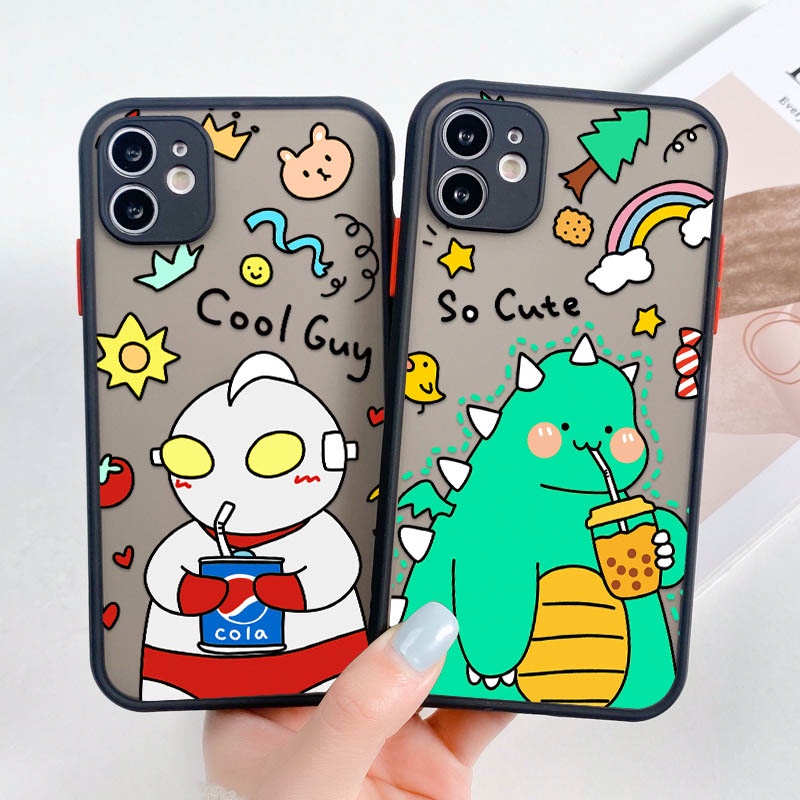 Soft Case Hp Gambar Ultraman Untuk 13 / 12 / 11promax / XS / XR / X / XSMax / 6S / 6 / 7 / 8plus / SE 2020