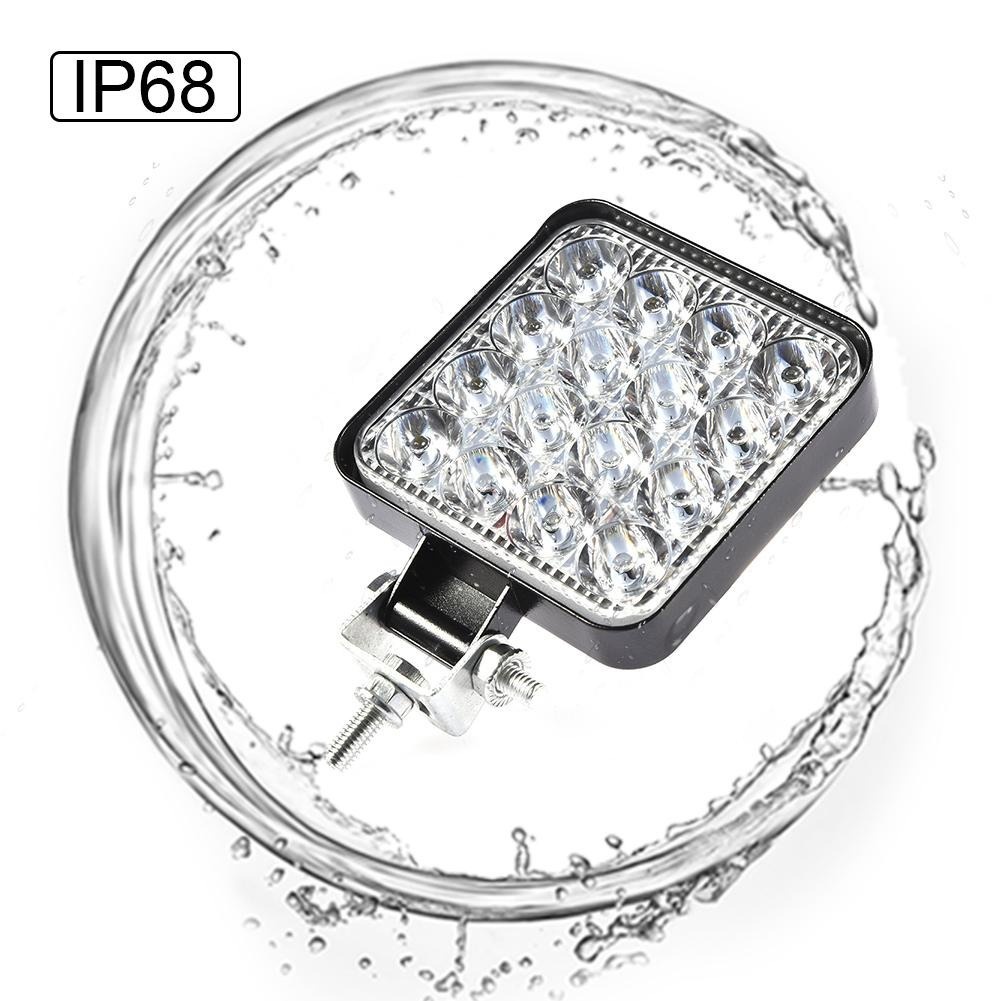 Spot LED 48W Lampu Tembak 16 Mata Offroad KOTAK 698