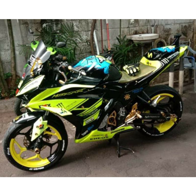 ❤ FULL FAIRING R25 / CBR250RR KHUSUS UNTUK VIXION, BYSON, VERZA, CB150R, CBR150, R15V2, R15V3, THUND