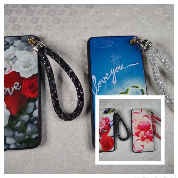 CASE KARAKTER + GANTUNGAN TASBIH REDMI 6