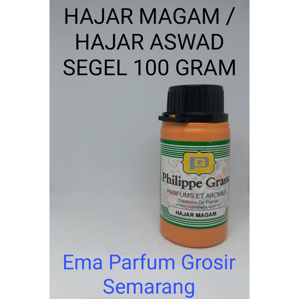 (100 GRAM) HAJAR MAGAM 100 GRAM BY LABOR. BIBIT PARFUM HAJAR ASWAD SEGEL ORIGINAL.