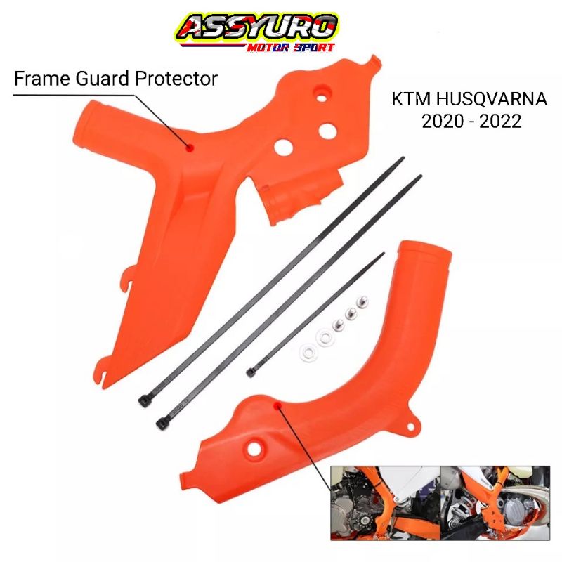 FRAME GUARD KTM 2020 2021 2022 HUSQVARNA PELINDUNG RANGKA KTM FRAME KTM IMPORT