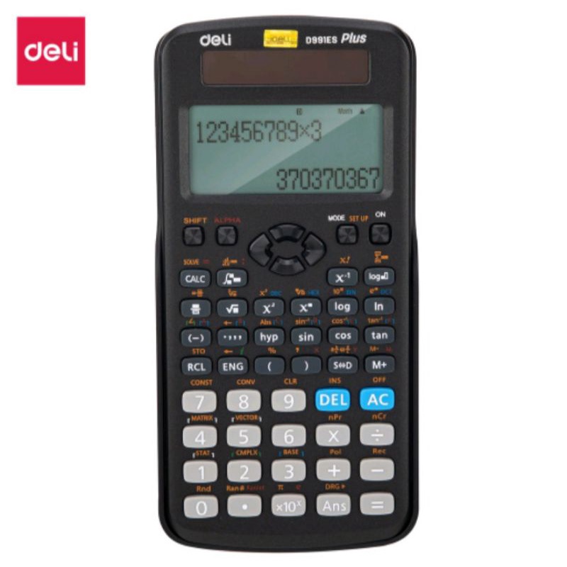 

Kalkulator Scientific Deli D991ES Plus Calculator Scientific Deli