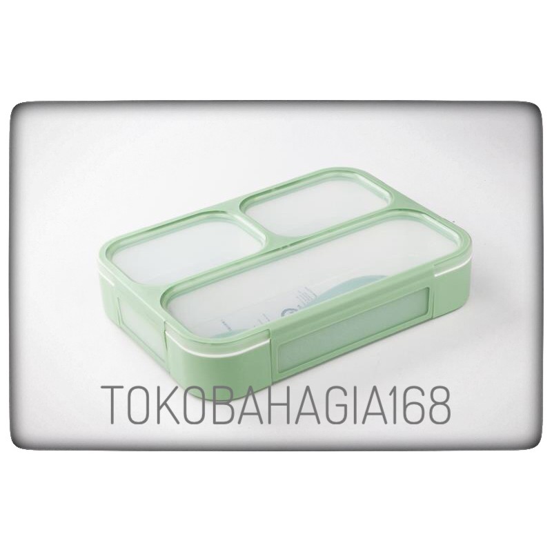 Kotak Makan Yooyee 3 sekat lunch box