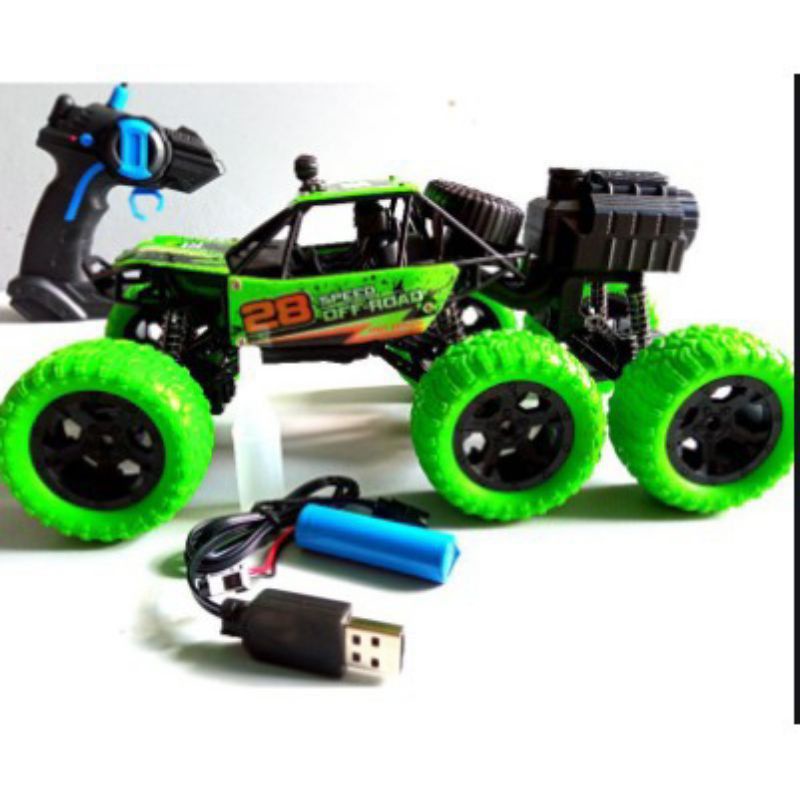 Mobil Rc Jeep INCREDIBLE Offroad Bisa Mengeluarkan Asap 1:16