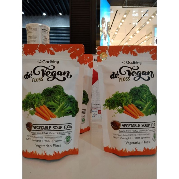 abon vegetarian "Gadhing De'Vegan" Pouch Banana Blossom
