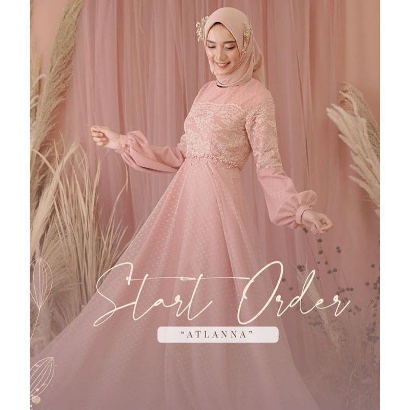 gaun kondangan dress gaun pengantin murah/ gaun pesta gaun formal bisa request ukuran