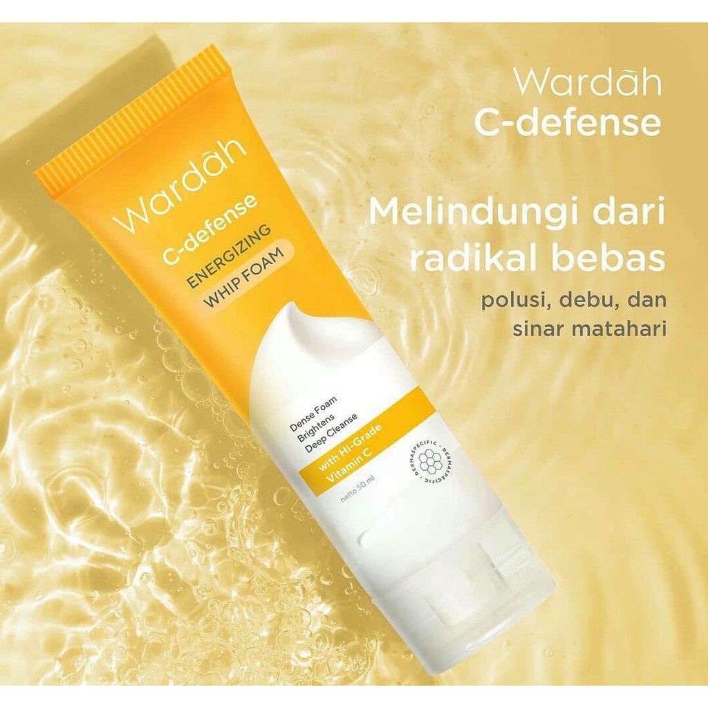 WARDAH C-defence Energizing Whip Foam 50ml