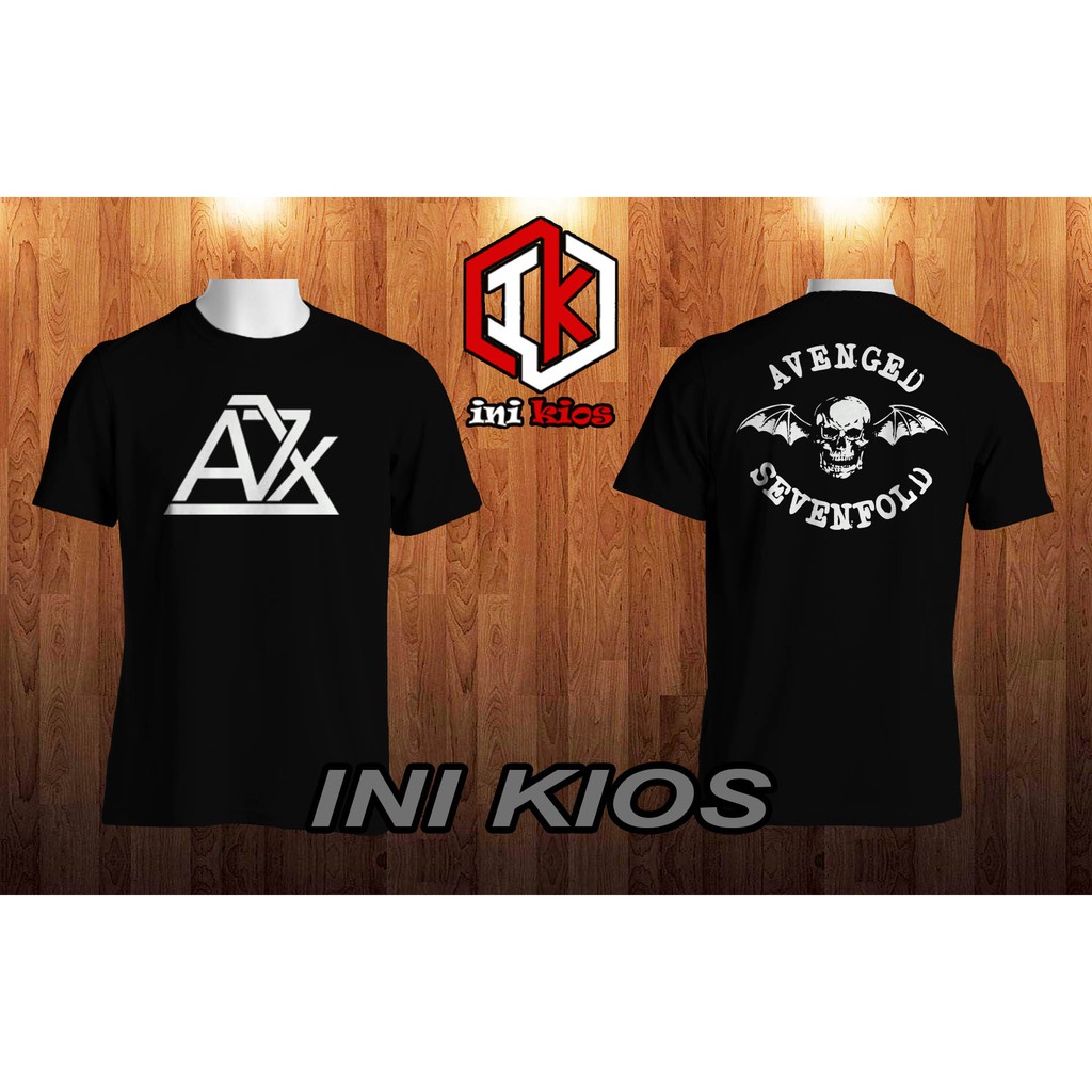 KEREN Baju Kaos A7X AVENGED SEVENFOLD keren pria wanita Custom DISTRO NEW