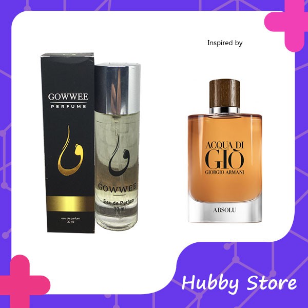 Gowwee Parfum Acqua di Gio Absolu - Inspired - Parfume Parfum Pria Aroma Woody Aromatic