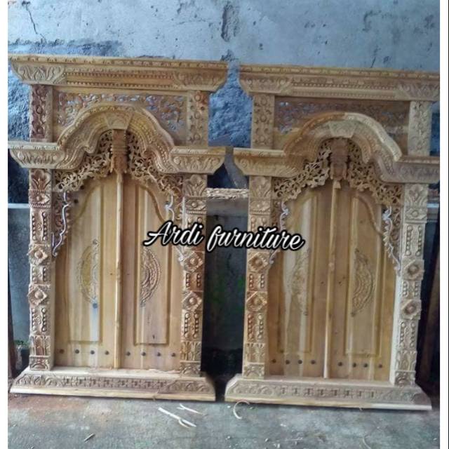 Jendela ukir,jendela gebyok,jendela rumah fuul kayu jati