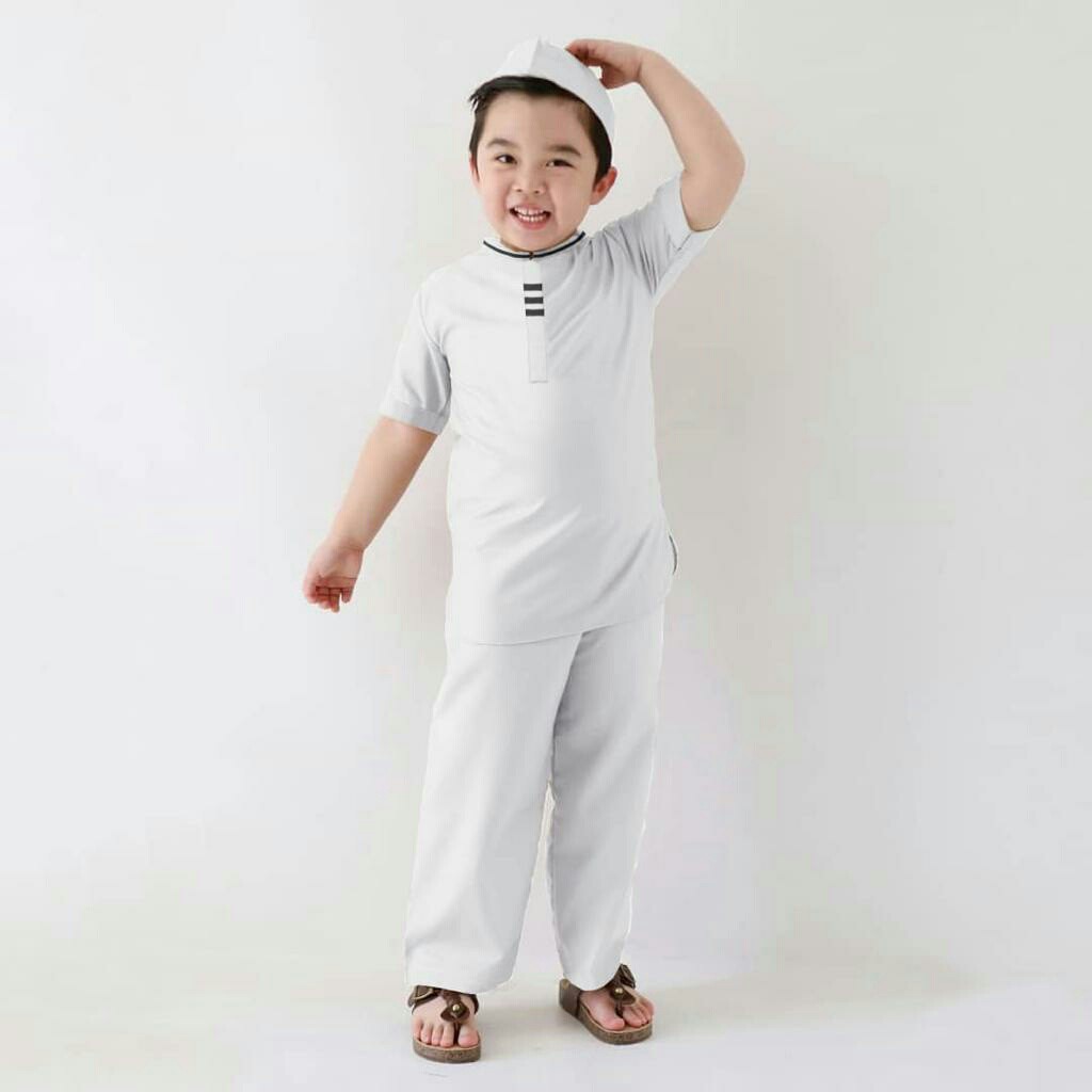 Setelan Koko Ikbol - Baju Muslim Anak Laki-laki - Baju Koko Anak Laki-laki Terbaru