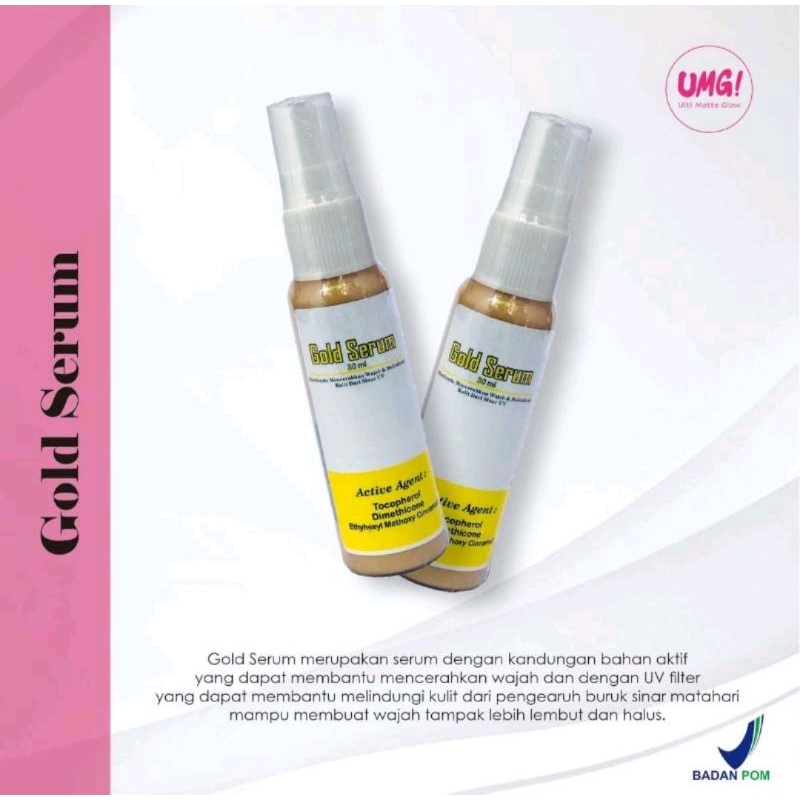 UMG GOLD SERUM ULTI MATTE GLOW