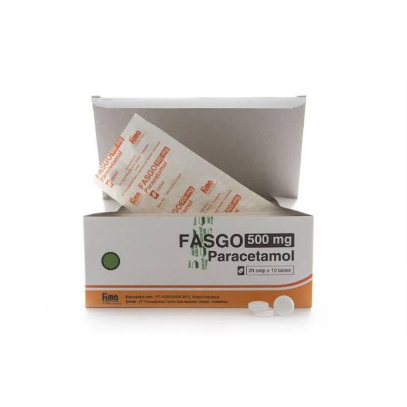 Fasgo Tablet Strip/ Obat Demam/ Nyeri Otot/ Sakit Kepala