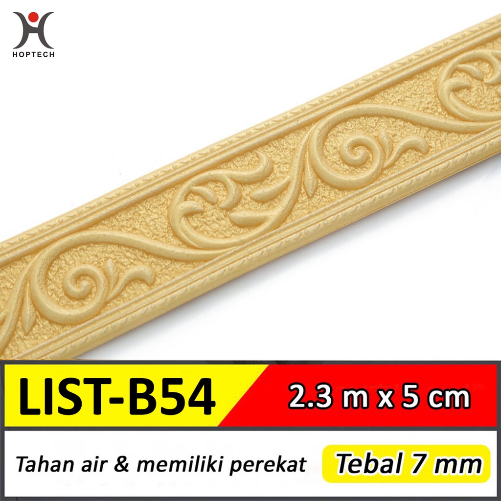 Wall Border List / Wallborder Foam 3D /Walpaper List Foam Stiker Dinding / List dinding 3D 2.3 Meter-LIST B54