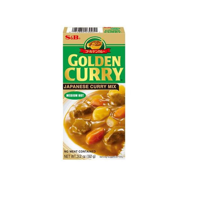 

[KODE 38] S&B Golden Curry Mix Medium Hot 92 gr TERLARIS..!!