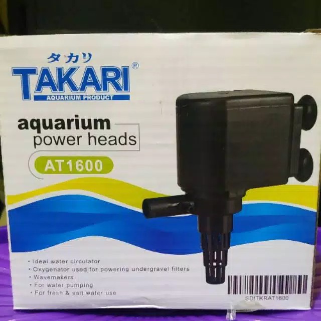 POMPA HIDROPONIK TEKANAN TINGGI TAKARI 1600