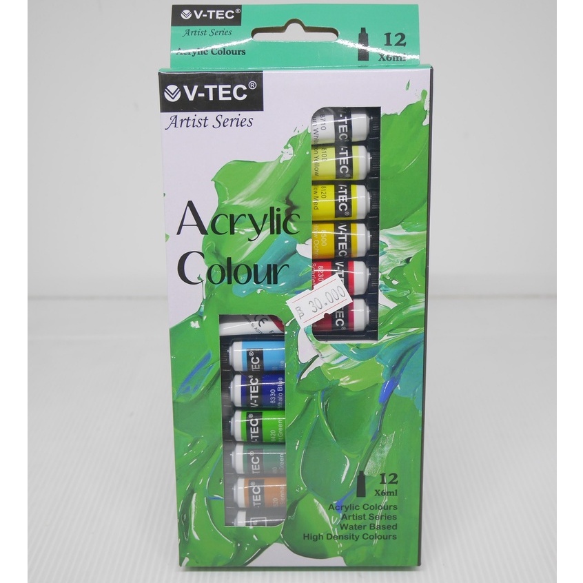 

CAT ACRYLIC COLOUR 12 WARNA