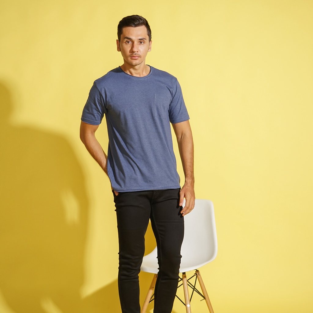 Brospack Unfinished T-shirt Royal Blue