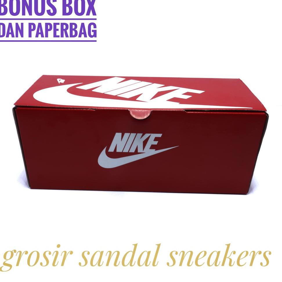 New Release. Sandal Nike Benassi X Stussy sendal black white slide loafers original