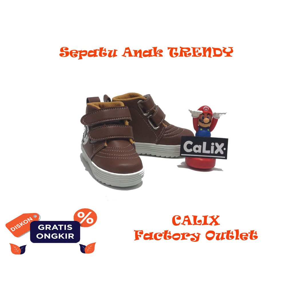 sepatu booth anak all star caramel